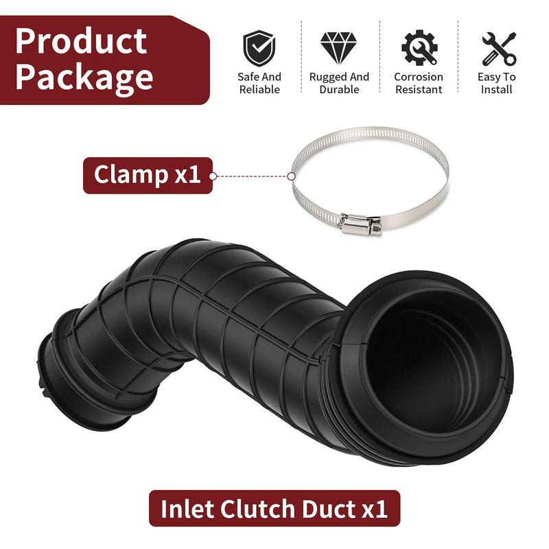 Polaris RZR XP / XP 4 Turbo Clutch Cover Inlet Clutch Duct (2016–2018)
