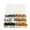 Motorcycle 198 PCS Gold Fairing Screws & Clamps Set