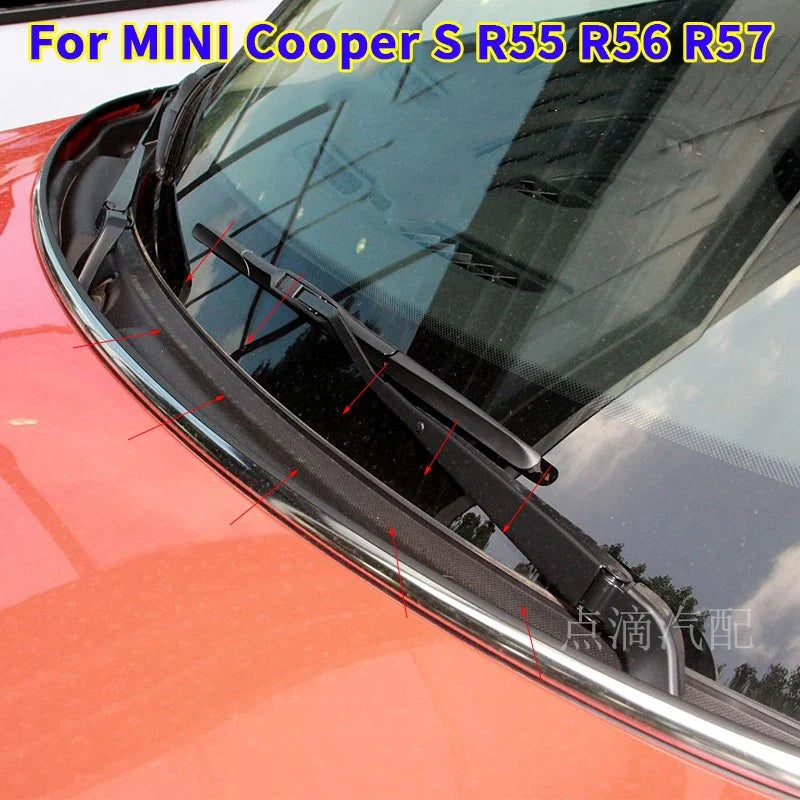 MINI Cooper S RHD Windshield Panel Cowl Seal Trim Rubber Strip (2007–2015)