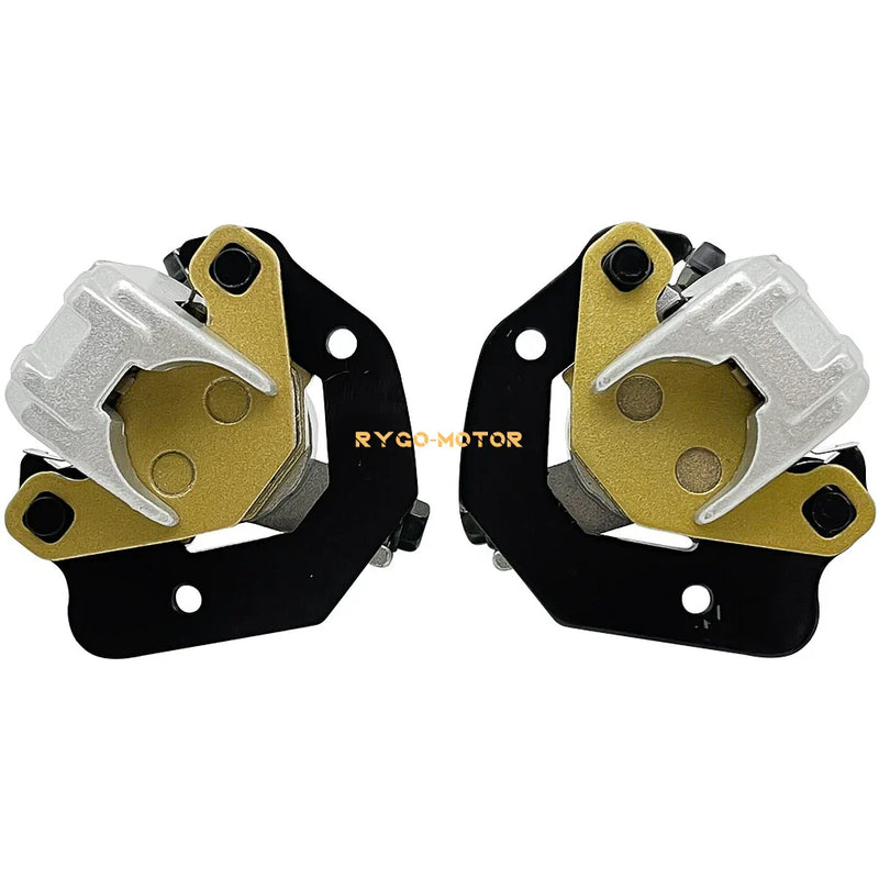 Kawasaki Bayou 300 2x4 KLF300B 2 x Front Left & Right Brake Calipers & Pads (1988–2004)