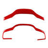 Jaguar F-Type Red Steering Wheel Button Frame Cover Trim (2013-2024)
