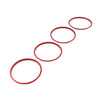 Toyota Tacoma Red AC Outer Vent Trim Covers (2016-2022)