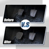 Honda Accord Black Anti-Slip Clutch Brake Pedal Cover