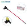 5 x Car Fuse Tap and Circuit Adapters 12V with 20A Mini Blade Fuses