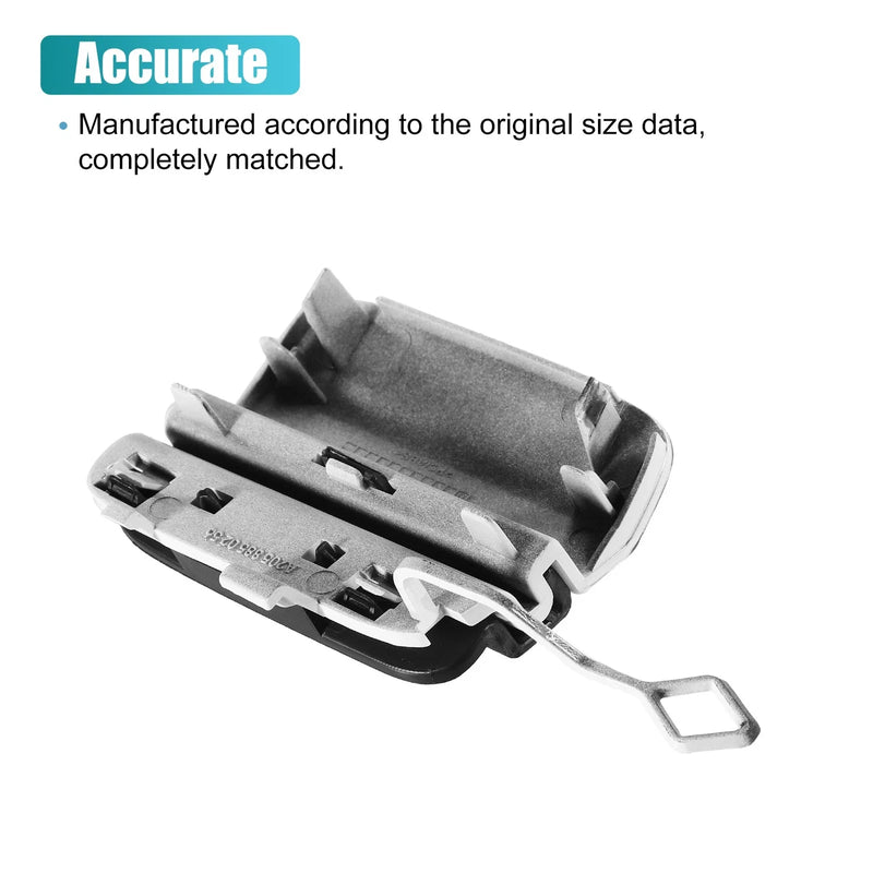 Mercedes Benz C-Class (2015-2023) White Rear Bumper Tow Hook Cover