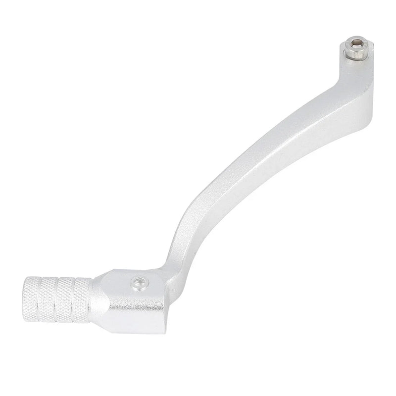 0.39” Aluminum Alloy Motorcycle Shift Lever Folding Gear Shifter Silver Tone