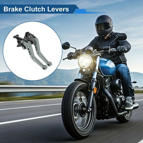Kawasaki ZX6R / ZX636R / ZX6RR Lever / Short / Brake Clutch Lever Titanium Tone