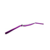 Motorcycle 7/8'' 22mm Dia Aluminum Front Handlebar Purple