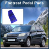 Toyota RAV4 Blue Footrest Pedal Pads Foot Rest Dead Pedal Pad Cover