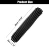 Make Model 1 Pair 390mm Front Fork Boots Shock Absorber Covers Rubber Black