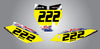 Husqvarna TC 85cc Aussie Pride Style Number Plates (2014-2017)