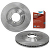 D-Max MU-X Front Disc Brake Rotors + 4WD Pads