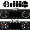 Chevrolet Tahoe AC Dash Button Repair Kit Decal Stickers