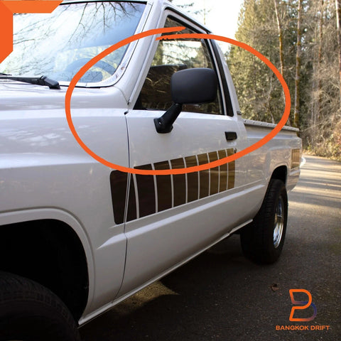 Toyota Hilux Hero Ute 83-88 Side View Door Wing Mirror (LN56, LN65)
