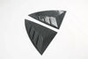 Tesla Model Y (2020-2023) Carbon Fiber Side Window Louver Shutter Cover Trim