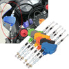 Honda CRF450R CRF450X Gray Easy-Pull Clutch Cable Lines (2002-2016)