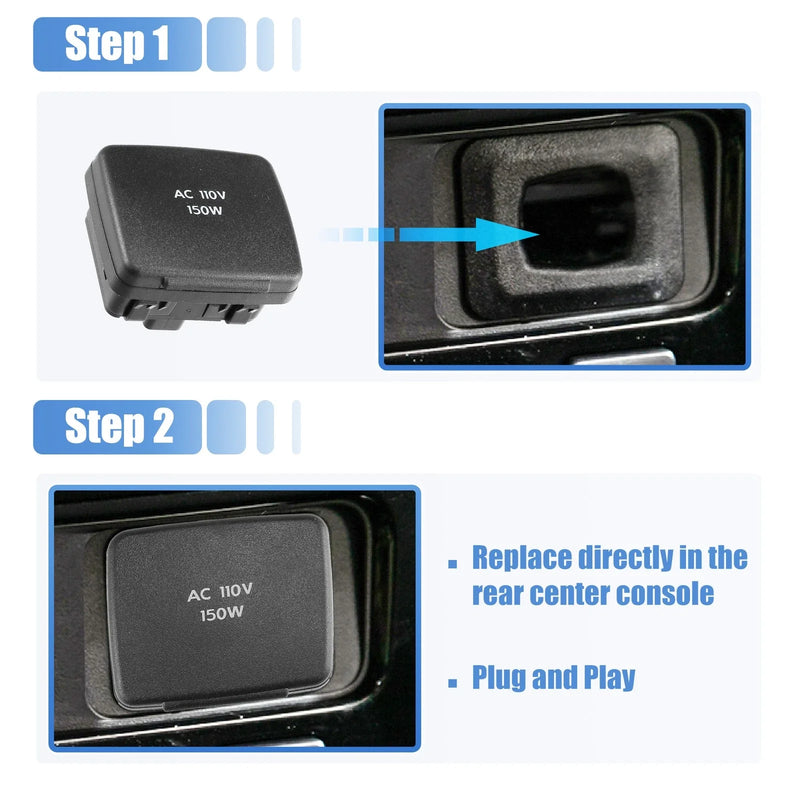 Ford Power Outlet Plug 110V 150W (2015-2023)