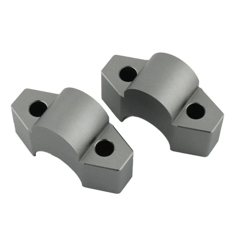 Honda X-ADV 750, ADV150 Handlebar Riser Clamp Mount Adapter Titanium (2017-2023)