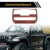 Jeep Dashboard Center Console Window Control Panel Cover (2020-2023)
