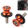 KAWASAKI ZX6R (1998-2011) Orange CNC 10MM Swingarm Spools Slider Screws