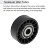 Mercedes-Benz C-Class (1995-2002) Black 1 x Pc Drive Belt Idler Pulley