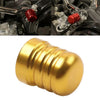 Harley Touring Road King Gold Heel Shift Lever Eliminator Shaft Cap (1980-2023)