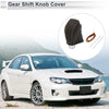 Subaru Impreza Gear Shift Knob Cover 2017-2023 Black Brown Faux Leather