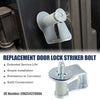 Ford Bronco (1984-1996) Silver Tone Door Latch Lock Striker Bolts