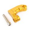 Honda CB650F Gold CNC Front Brake Clutch Cable Clamps (2014-2023)