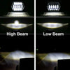 Toyota AE86 2 x 7x6" LED Headlights Hi-Lo Beam Halo DRL (1983-1987)