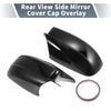 Dodge Charger Rearview Mirror Cover Overlay Gloss Black (2011-2021)
