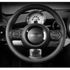 Mini Cooper R55 R56 Carbon Fiber Center Steering Wheel Media Cover Trim Fit