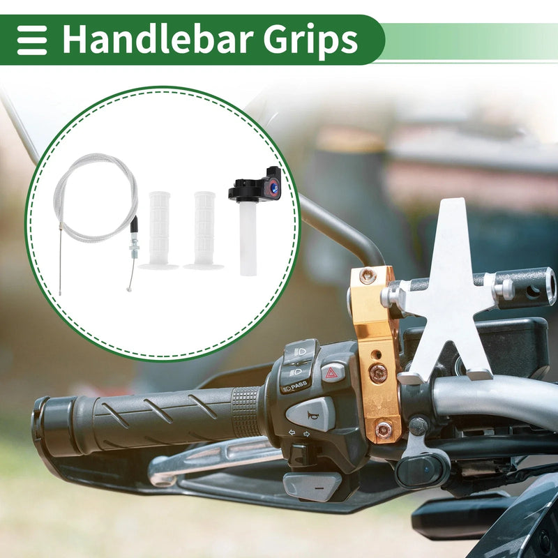 Make Model 7/8" / 22mm / Hand Grips Rubber White