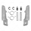 Honda CB1000R CBR600RR CBR1000RR Silver Front Foot Pegs (2008-2023)