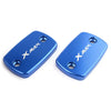Yamaha X-MAX 300 Scooter Front Fluid Reservoir Cover Caps  Blue (17-23)