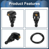 Ford Crown Windshield Washer Nozzle & Fluid Hose (2005-2010)