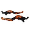 Honda CB599 CB600 CB919 Orange Extendable Brake Clutch Levers (98-06)
