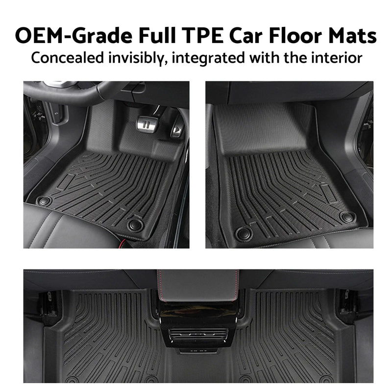 Tesla Model 3 Waterproof Floor Frunk Boot Liner Set (2023-On)