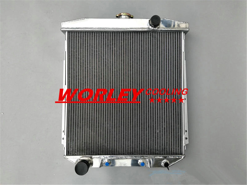 Ford Customline V8 Police Interceptor 3 Row Aluminum Radiator (1954-1956)