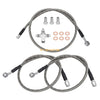 Suzuki Quadsport Z400 LT-Z400 3 x Braided Brake Lines (2003–2008)