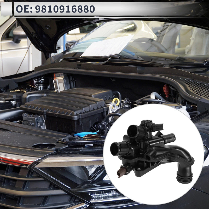 Citroen C4, DS3, Peugeot 207 Engine Coolant Thermostat Housing (2004-2013)