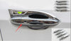 JEEP Compass 2017-2021 Chrome Door Handle Cover Trim (8 x Pieces)