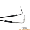 Harley Sportster XL883 XL1200 Black Throttle Cable (1996-2015)