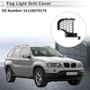 BMW X5 1 Pc Front Right Fog Light Grill Black (2019-2022)