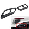 Audi A3 Rear Exhaust Pipe Muffler Tips Cover (2021-2023)
