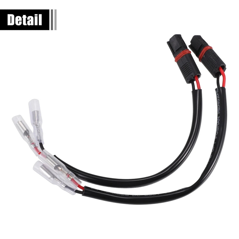 BMW S1000 XR Motorcycle Turn Signal Wiring Adapter Connectors (2015-2023)
