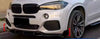 BMW X6 F16 M Sport Front Spoiler Lip Splitter (2015-2019)