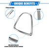 Mini Cooper R58 Coupe (2011-2015) Silver Tone Pair Taillight Trim Rings