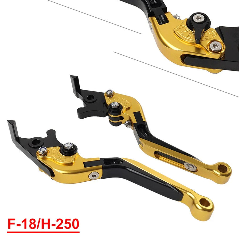 Honda CB600 CB599 CB919 Folding Extendable Brake Clutch Levers (1998-2006)