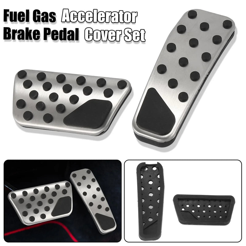 Dodge Challenger Charger Brake & Gas Pedal Cover Set (2009-2019)